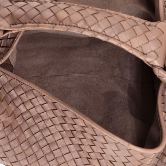 Bottega Veneta Sloane Hobo Intrecciato Nappa Medium Brown - Picture 5 of 6
